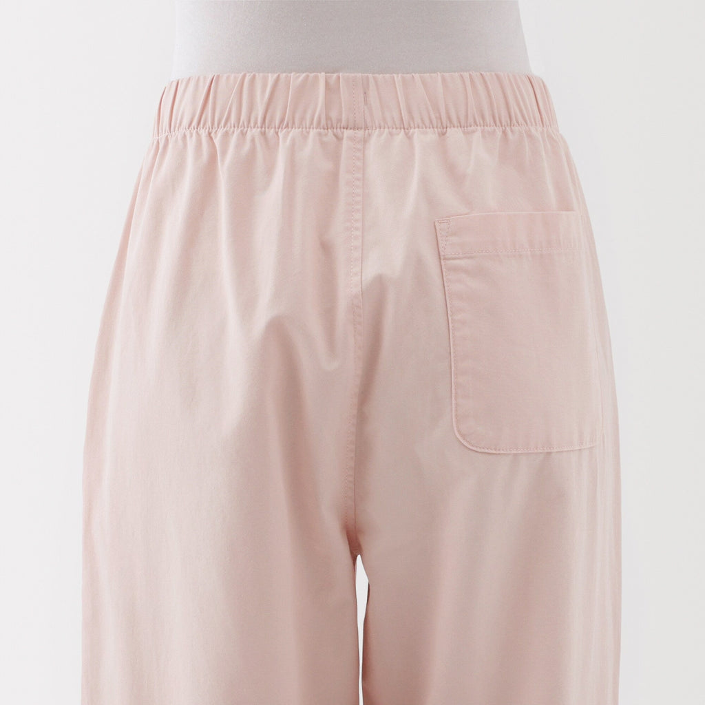 Women's Washed Cotton Easy Tapered Pants
