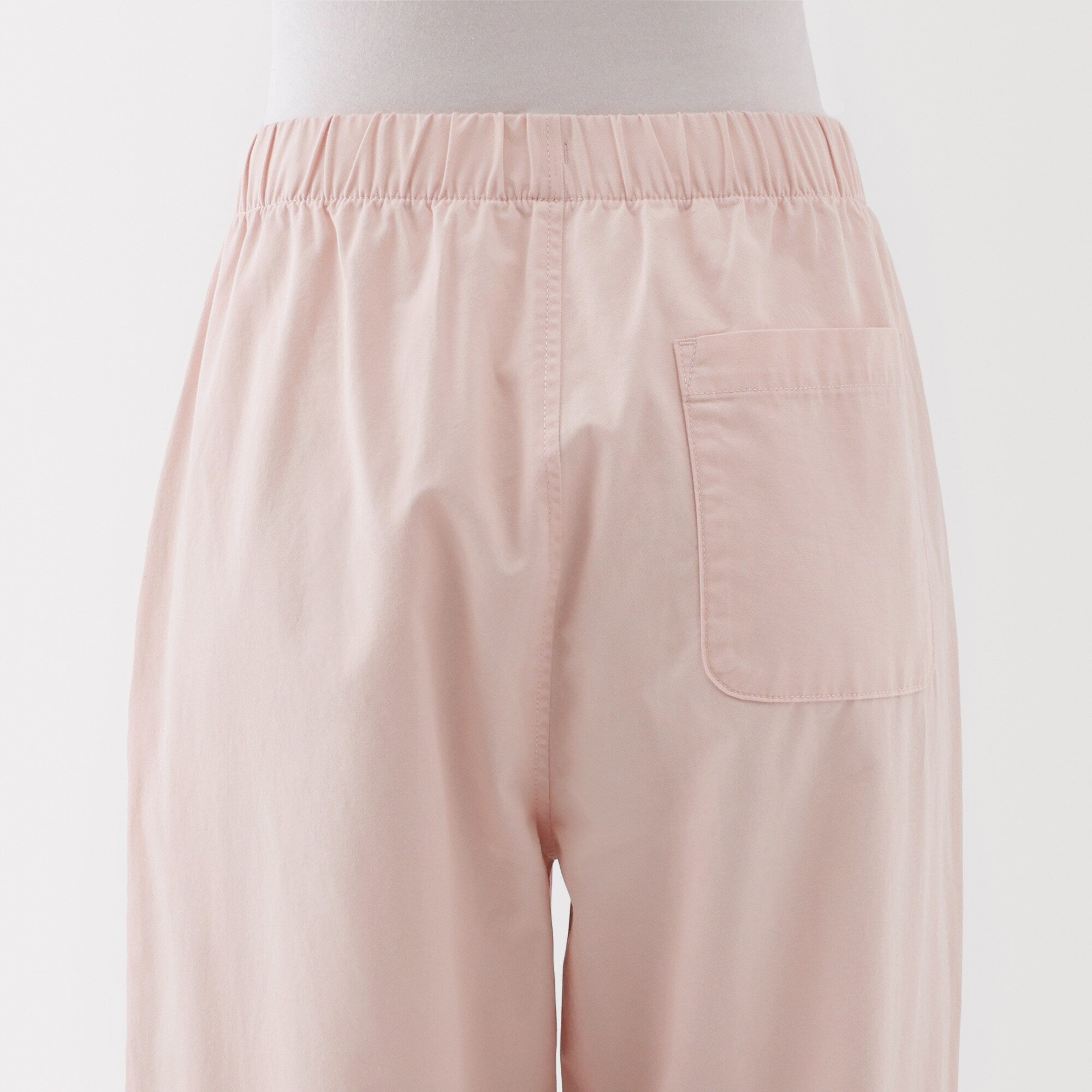 Women's Washed Cotton Easy Tapered Pants