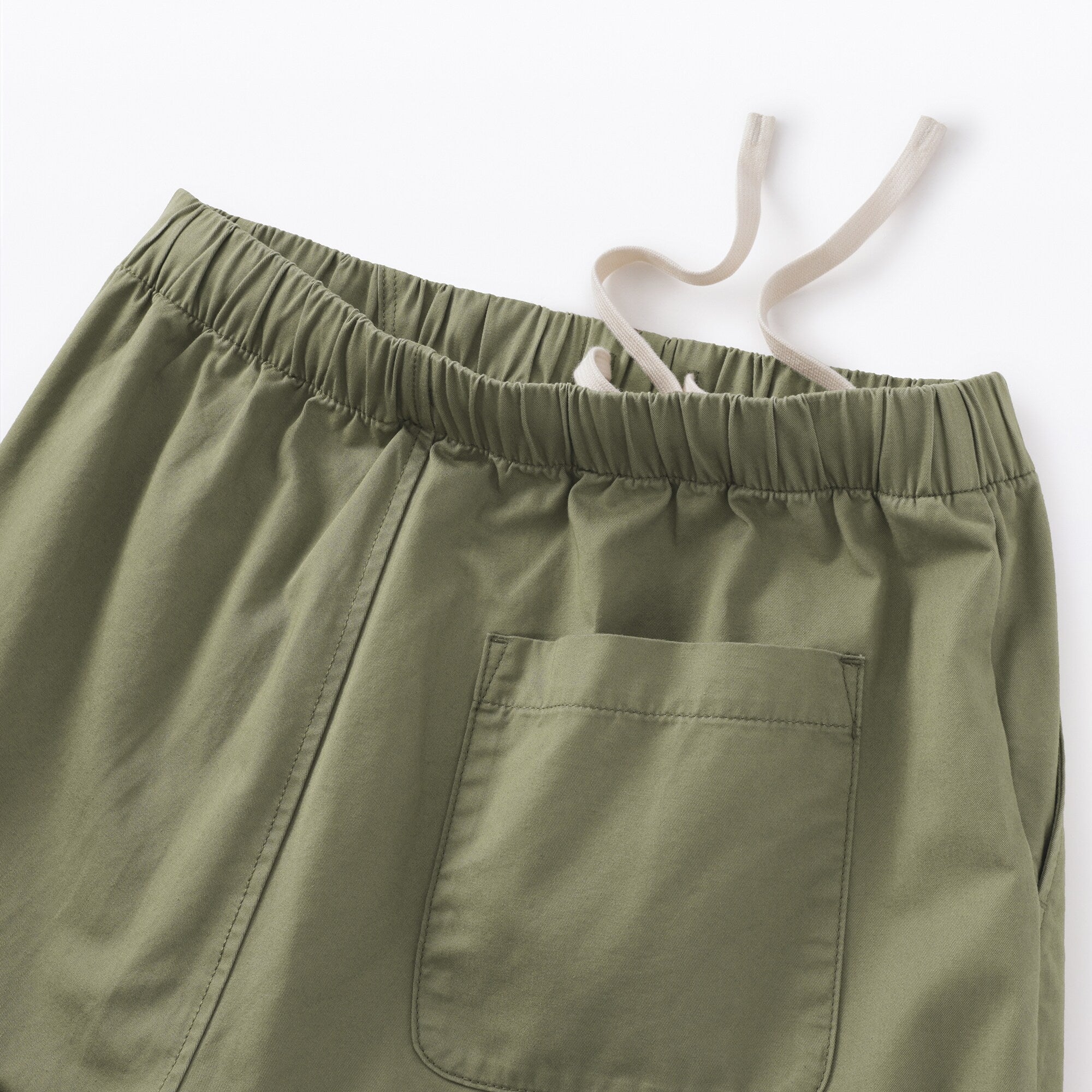 Women's Washed Cotton Easy Tapered Pants