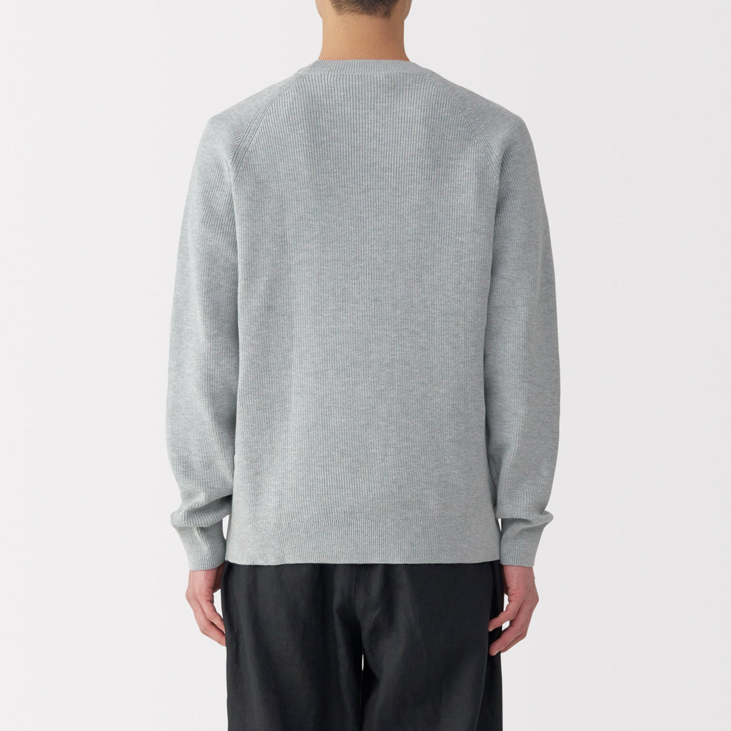 Men's Ribbed Crewneck Sweater