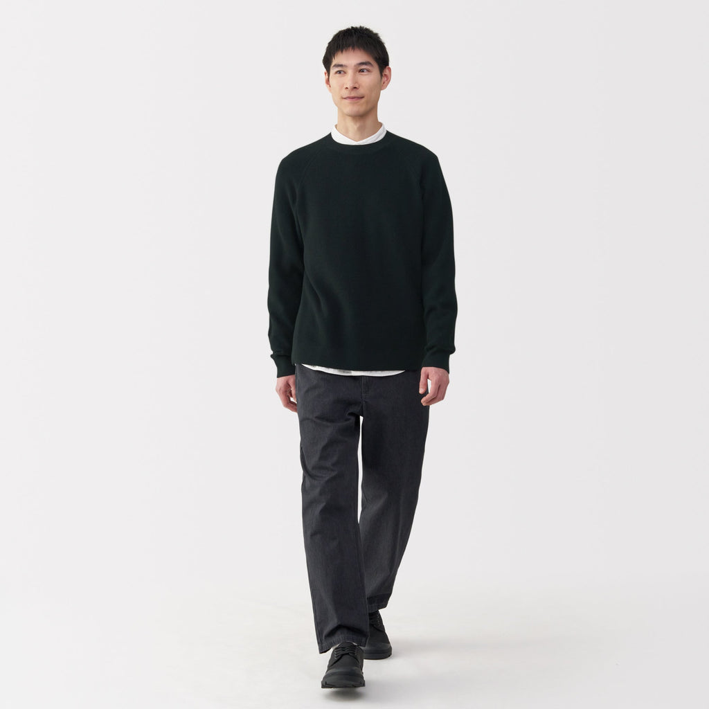 Men's Ribbed Crewneck Sweater