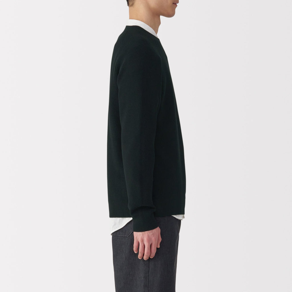 Men's Ribbed Crewneck Sweater
