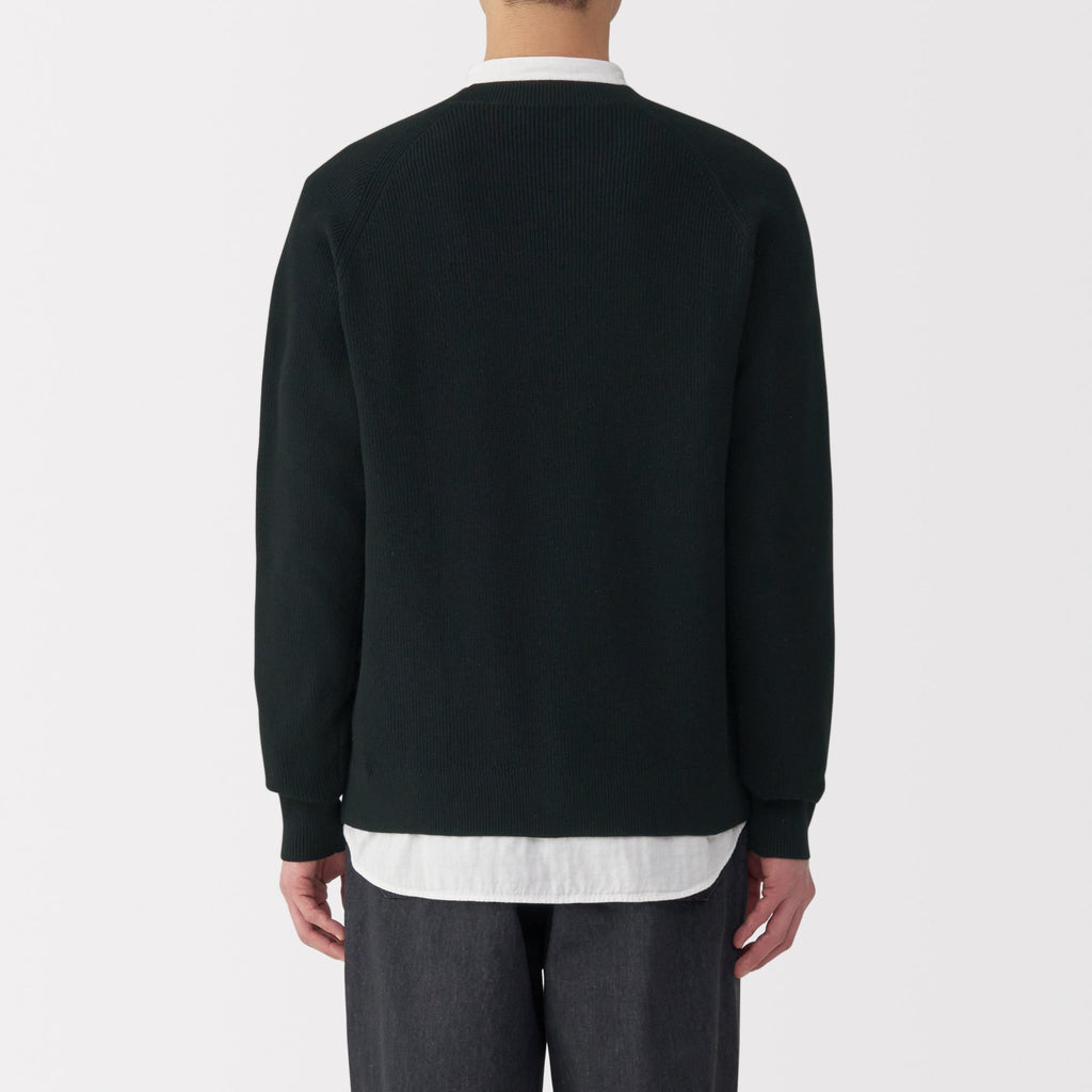 Men's Ribbed Crewneck Sweater