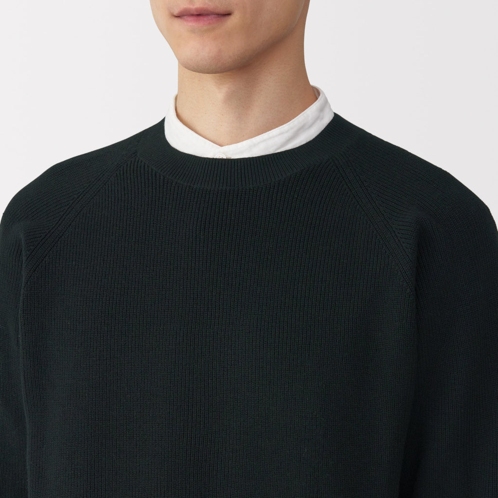 Men's Ribbed Crewneck Sweater