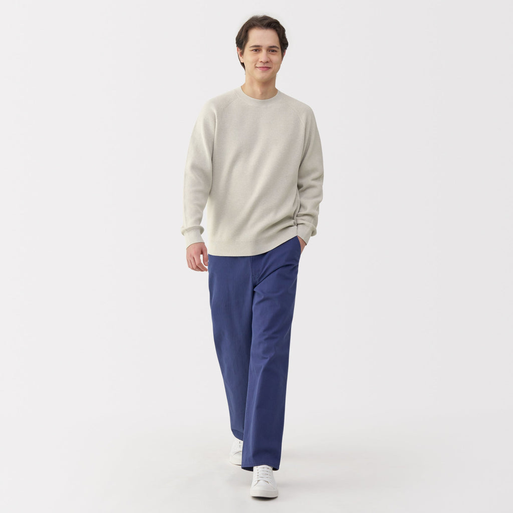 Men's Ribbed Crewneck Sweater