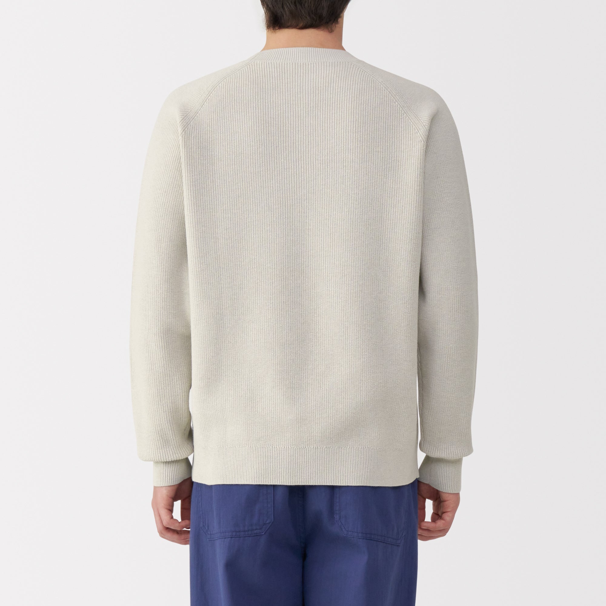 Men's Ribbed Crewneck Sweater