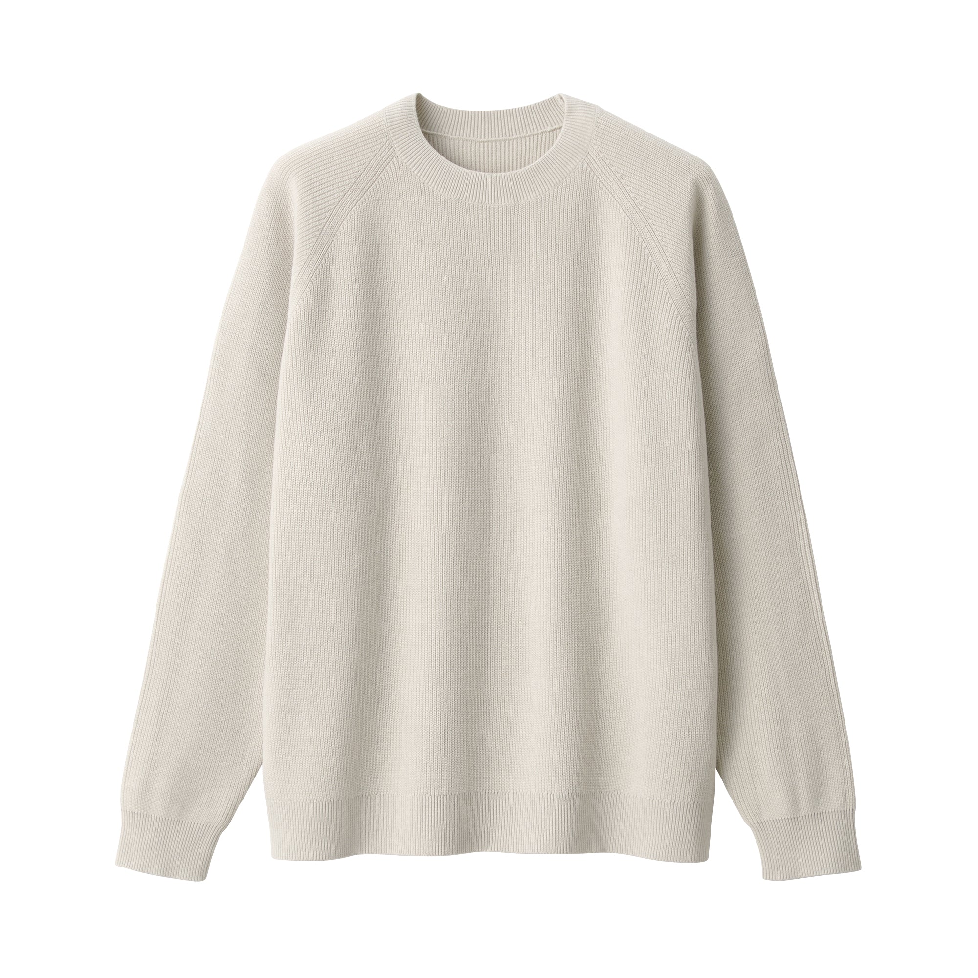 Men's Ribbed Crewneck Sweater