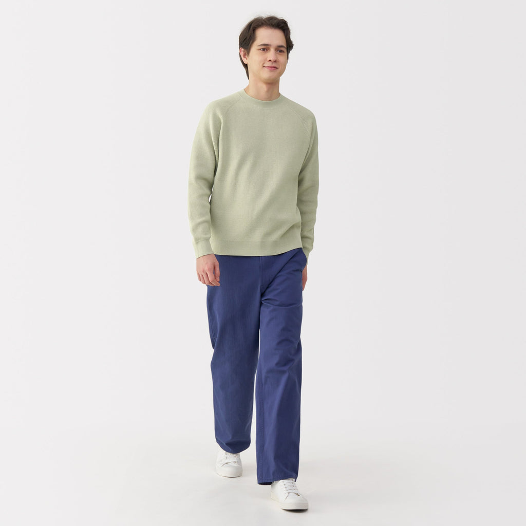Men's Ribbed Crewneck Sweater