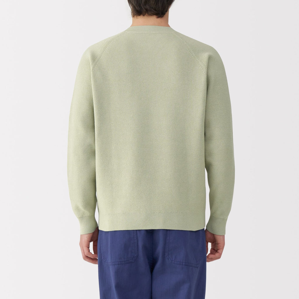 Men's Ribbed Crewneck Sweater
