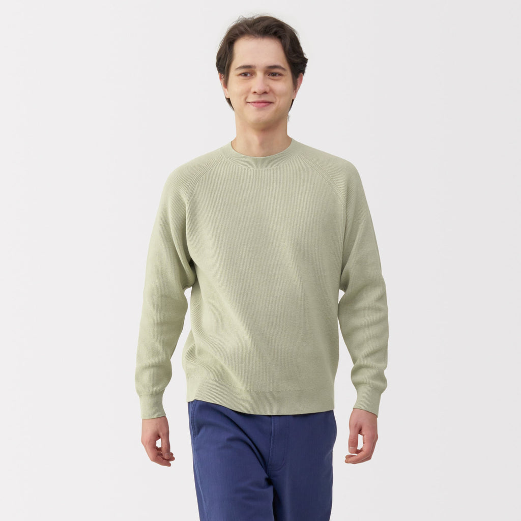 Men's Ribbed Crewneck Sweater