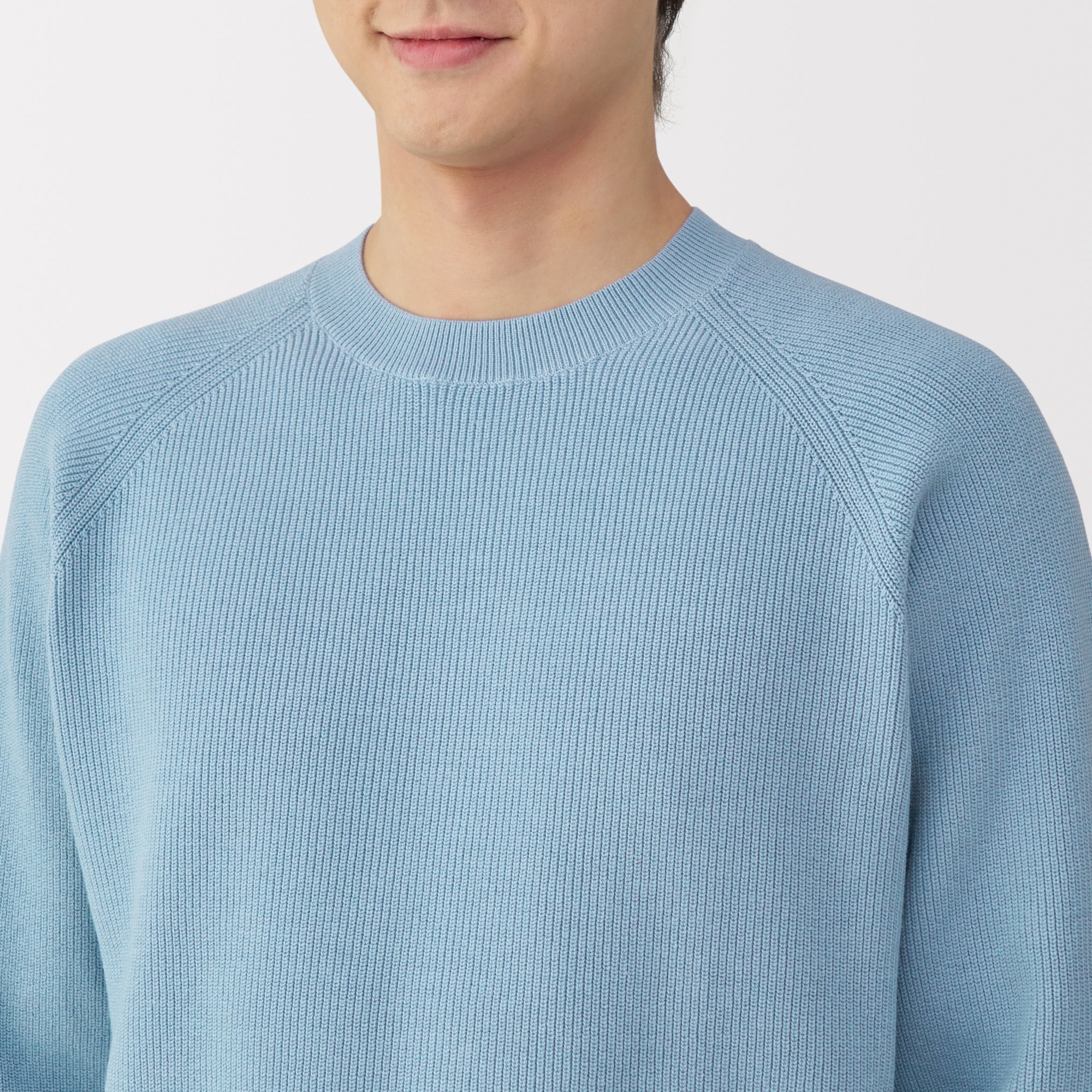 Men's Ribbed Crewneck Sweater