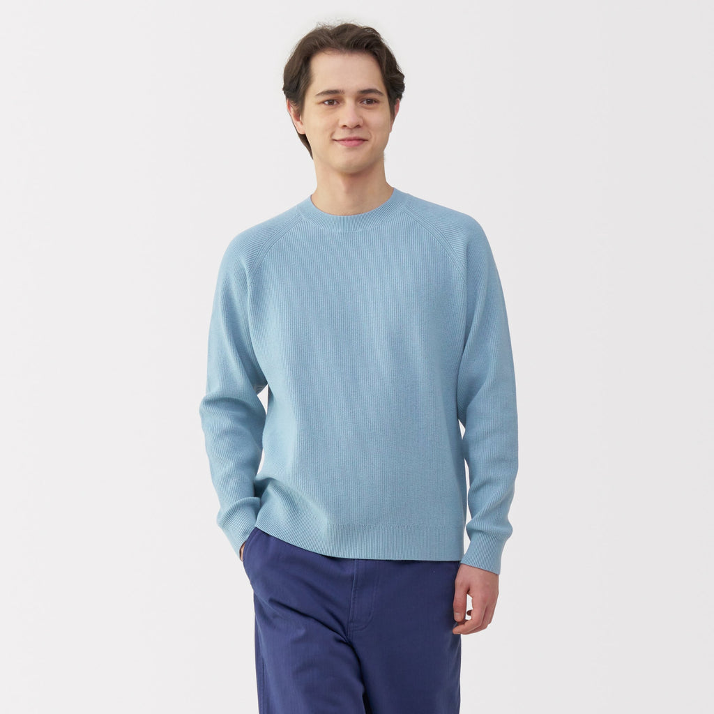 Men's Ribbed Crewneck Sweater