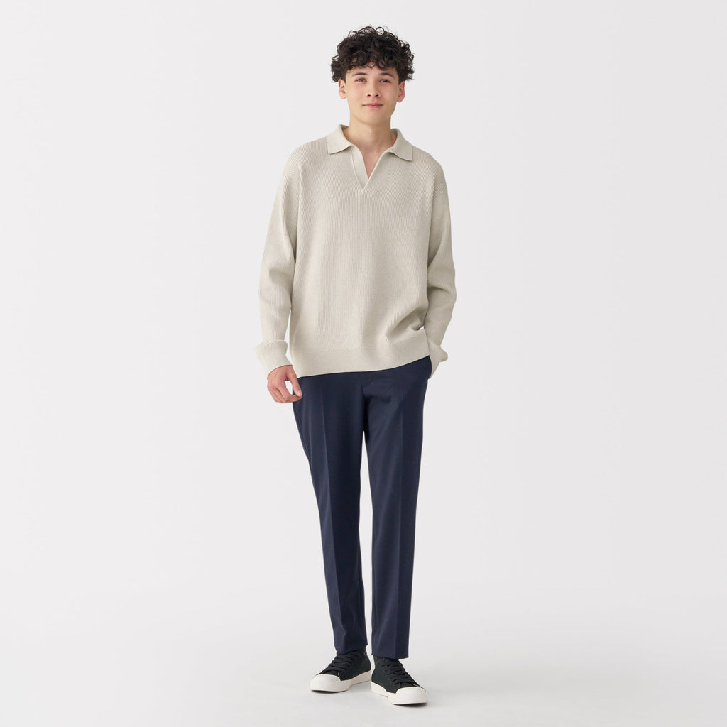 Men's Ribbed Skipper Pullover