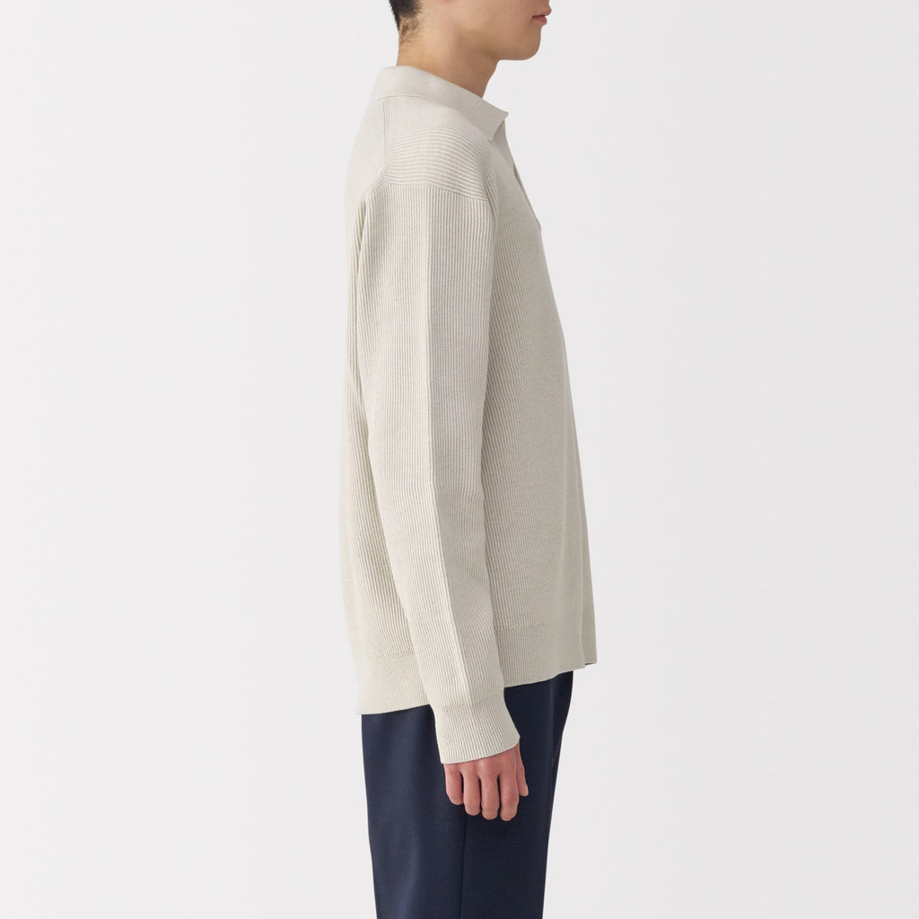 Men's Ribbed Skipper Pullover