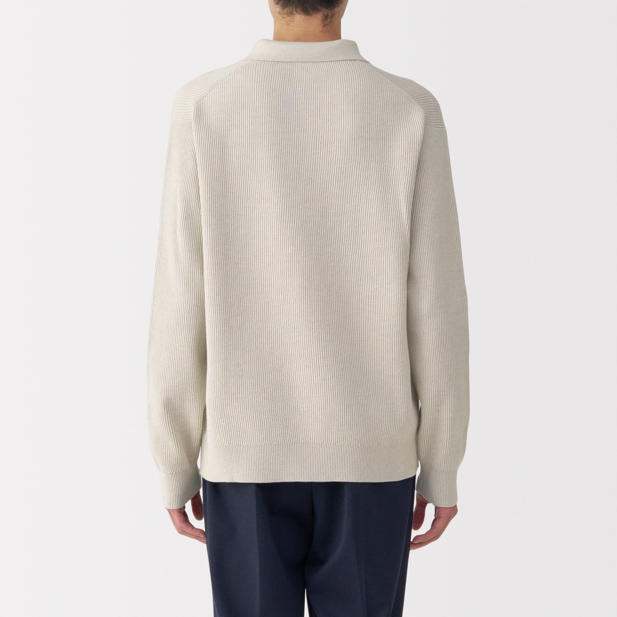 Men's Ribbed Skipper Pullover