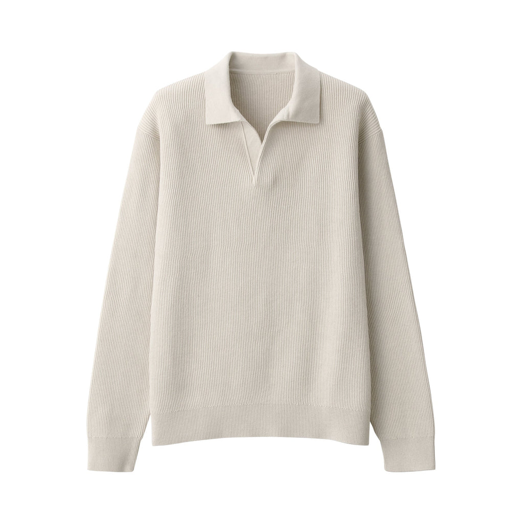 Men's Ribbed Skipper Pullover