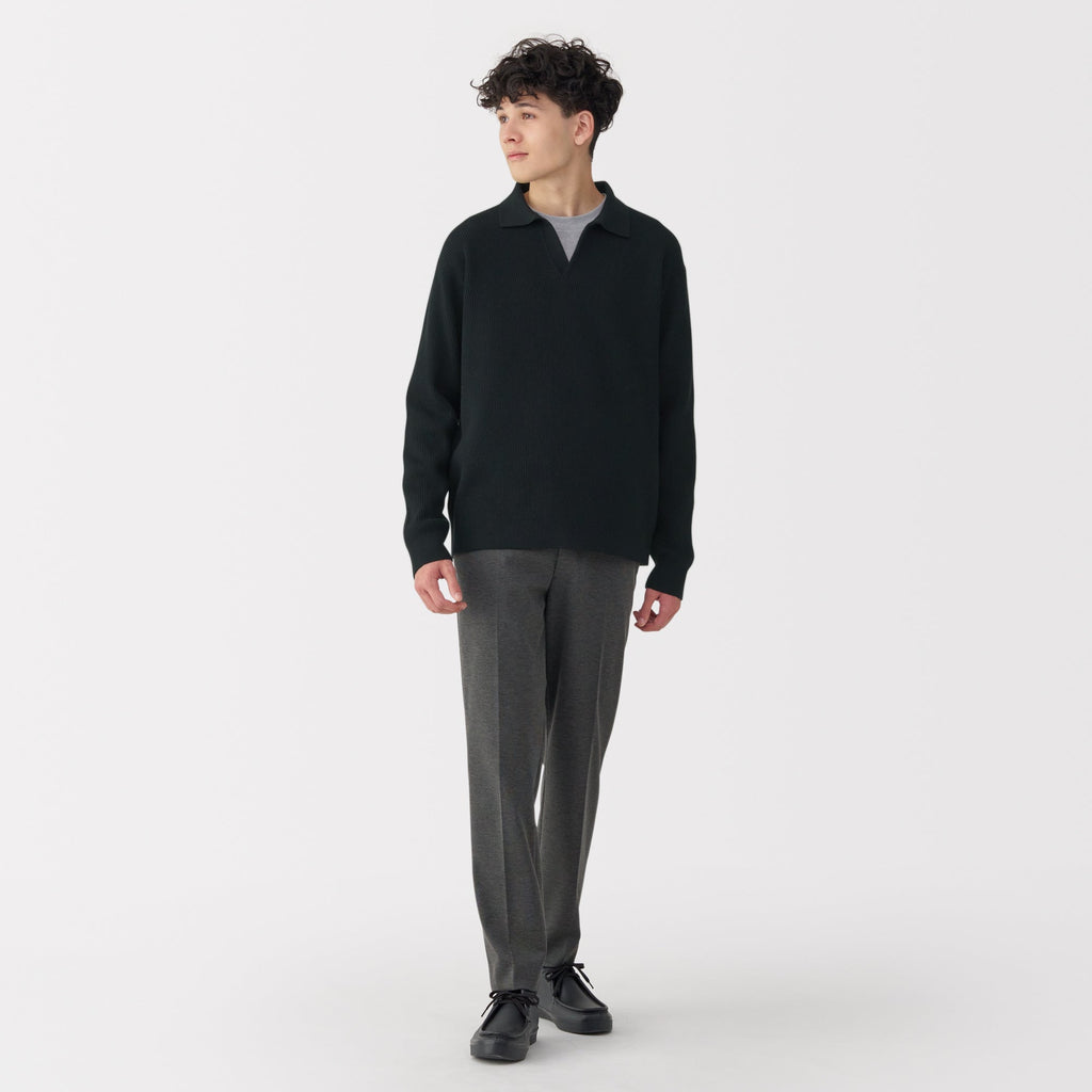 Men's Ribbed Skipper Pullover