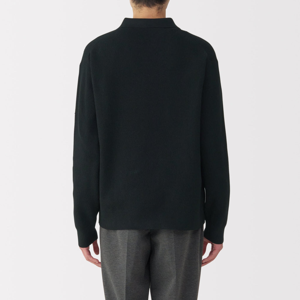 Men's Ribbed Skipper Pullover
