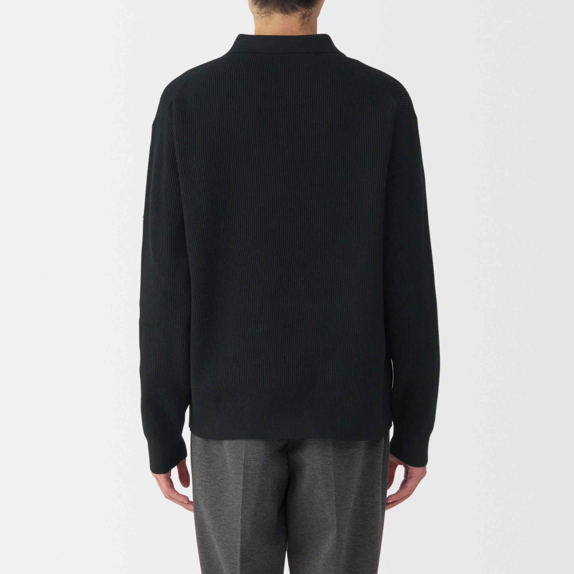 Men's Ribbed Skipper Pullover