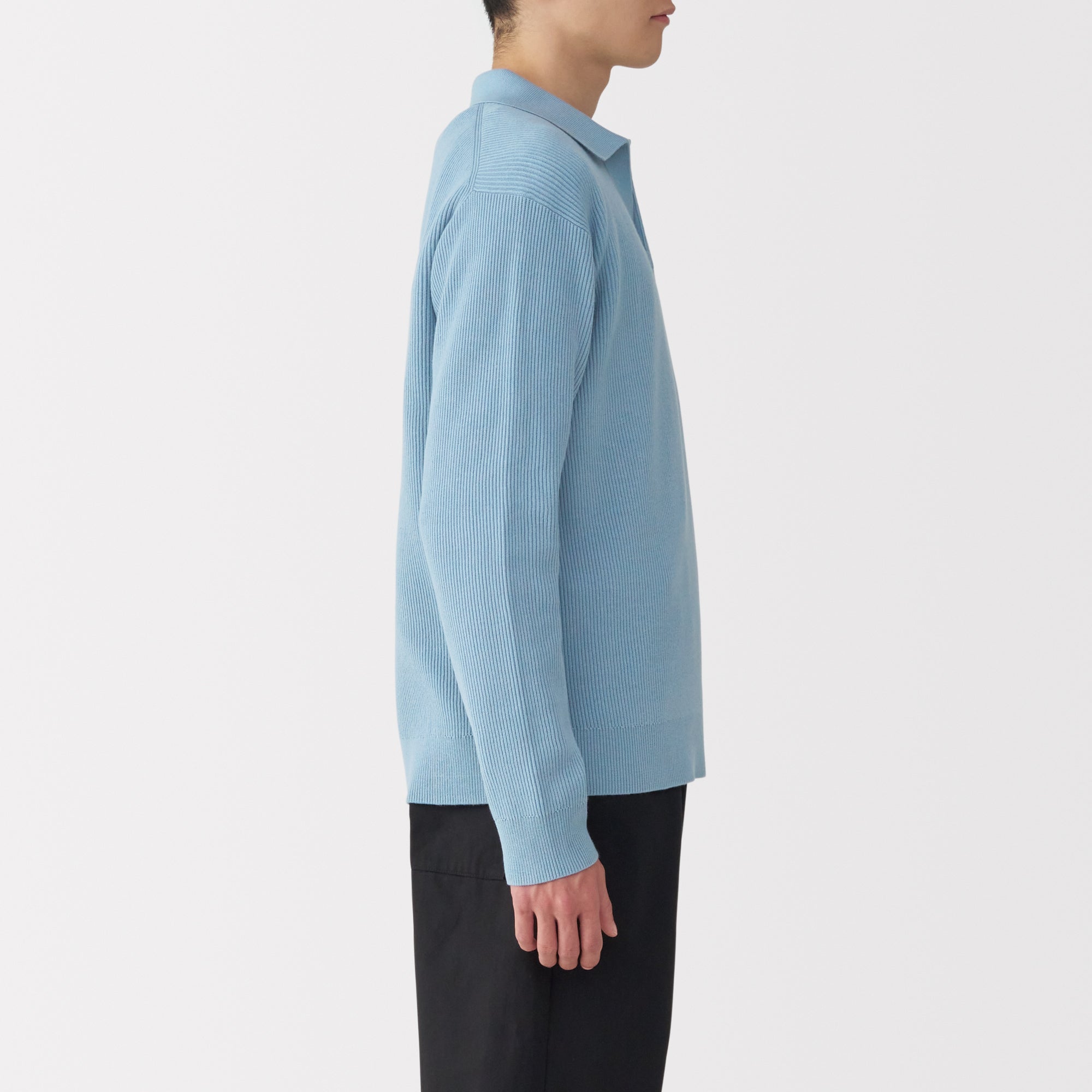 Men's Ribbed Skipper Pullover