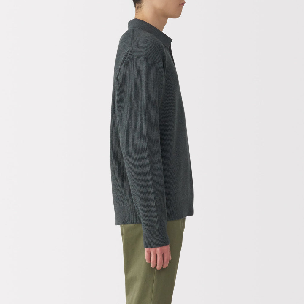 Men's Ribbed Skipper Pullover