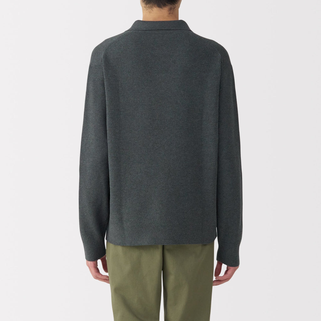 Men's Ribbed Skipper Pullover
