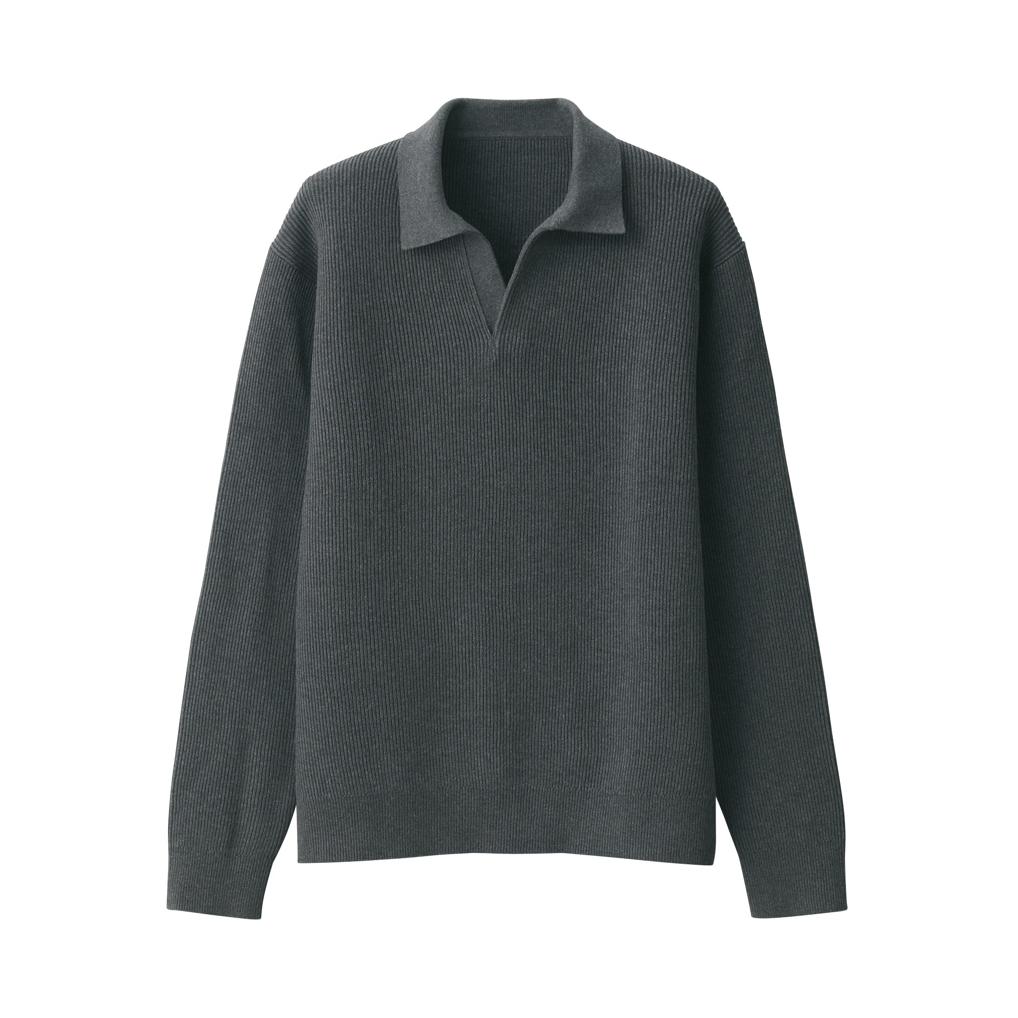 Men's Ribbed Skipper Pullover