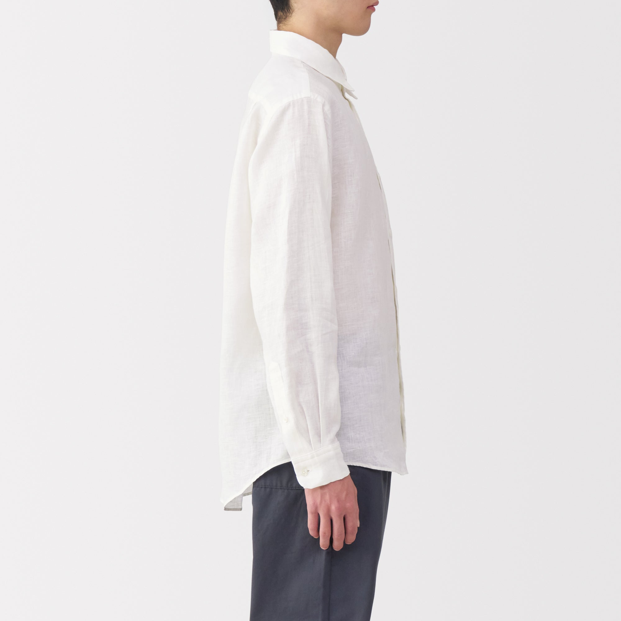Men's Washed Linen Shirt
