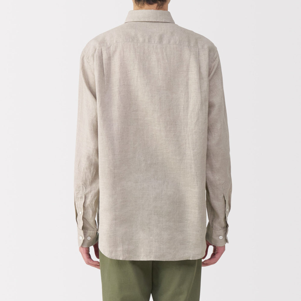 Men's Washed Linen Shirt