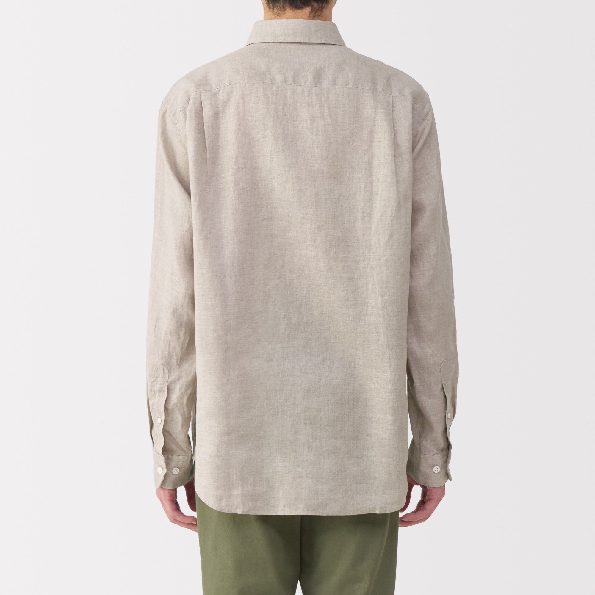 Men's Washed Linen Shirt