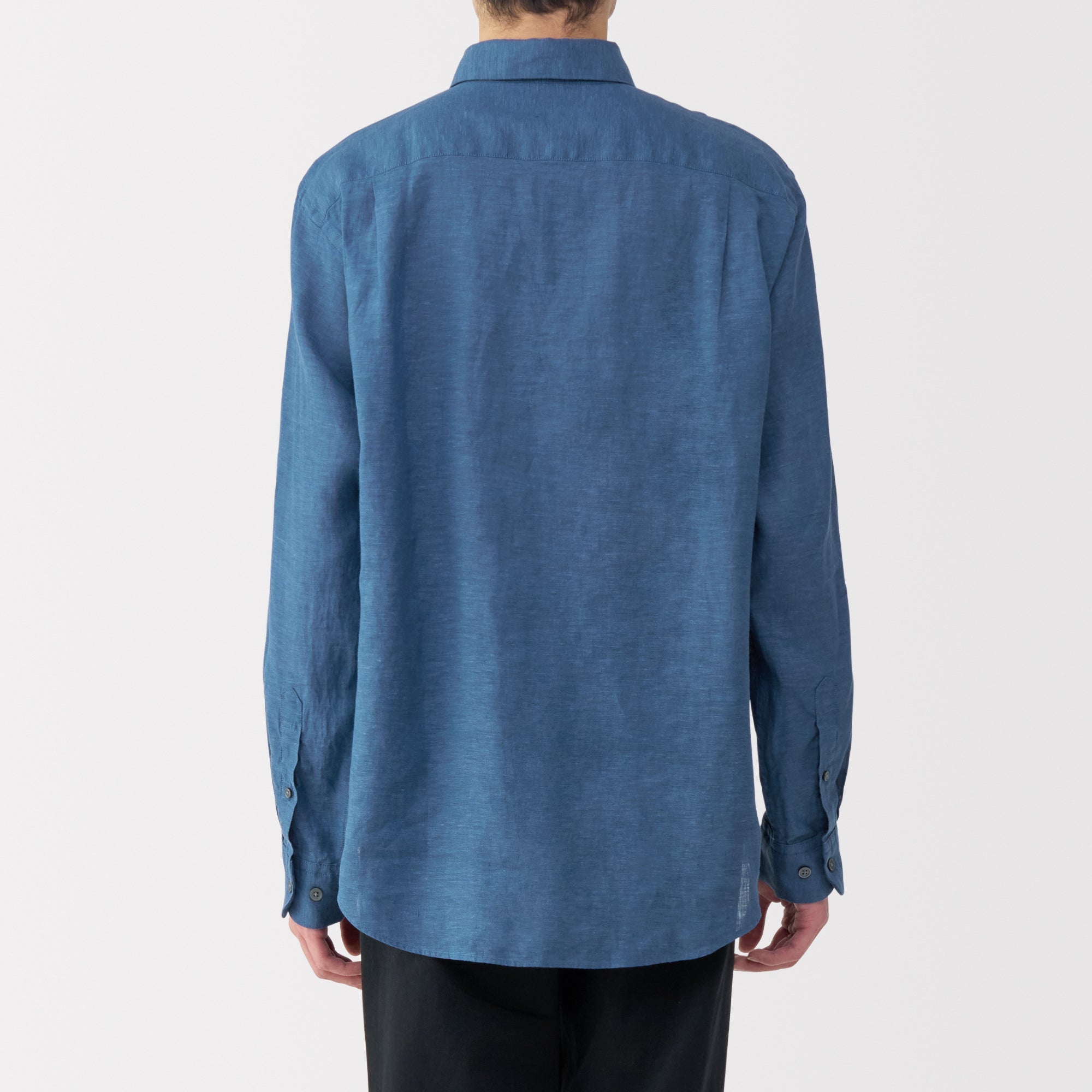 Men's Washed Linen Shirt