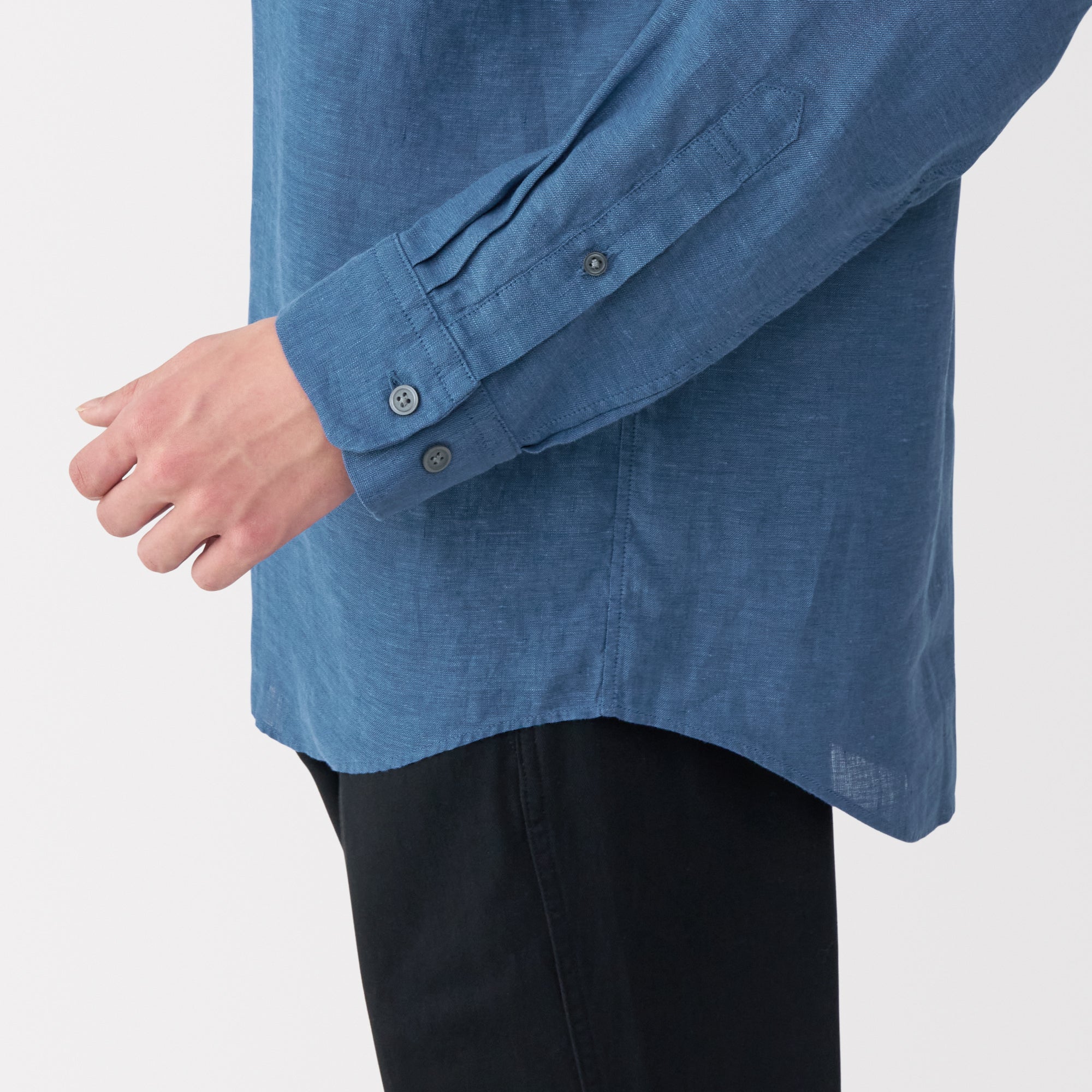 Men's Washed Linen Shirt