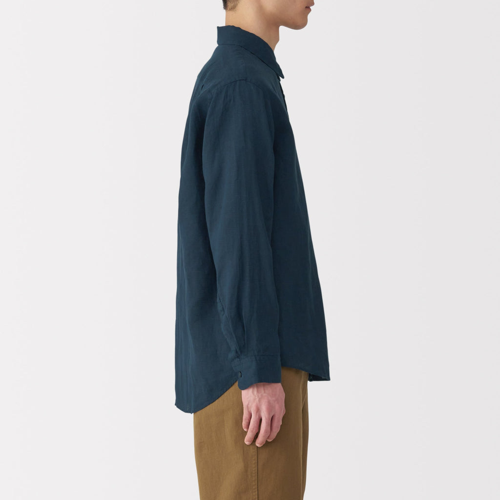 Men's Washed Linen Shirt