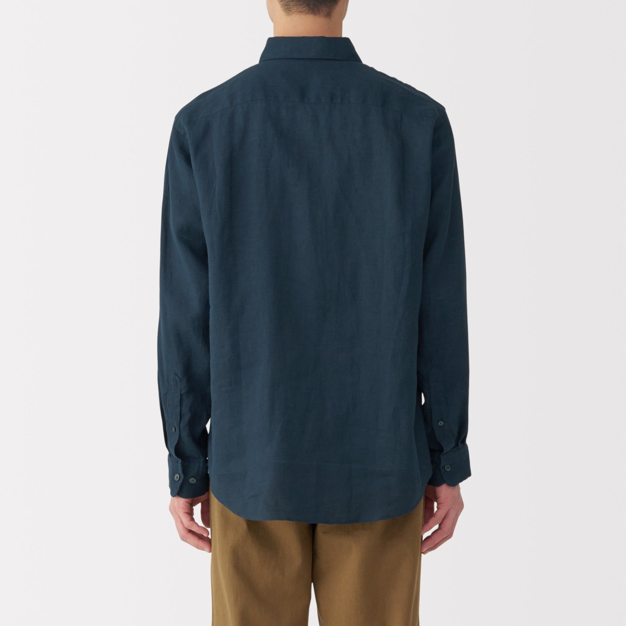 Men's Washed Linen Shirt