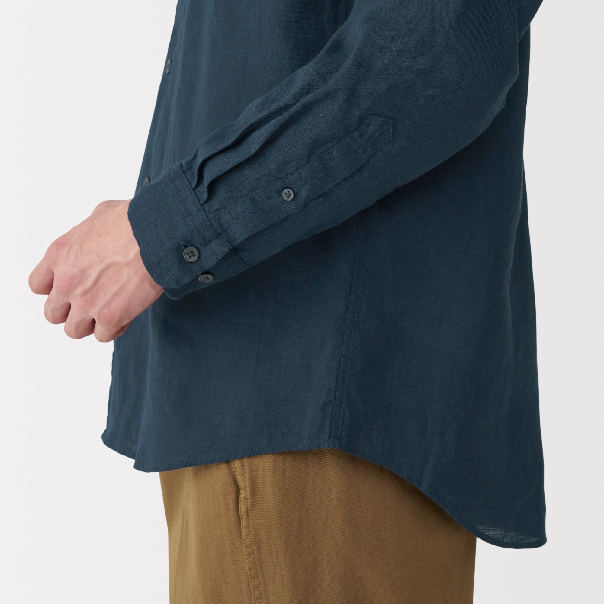 Men's Washed Linen Shirt
