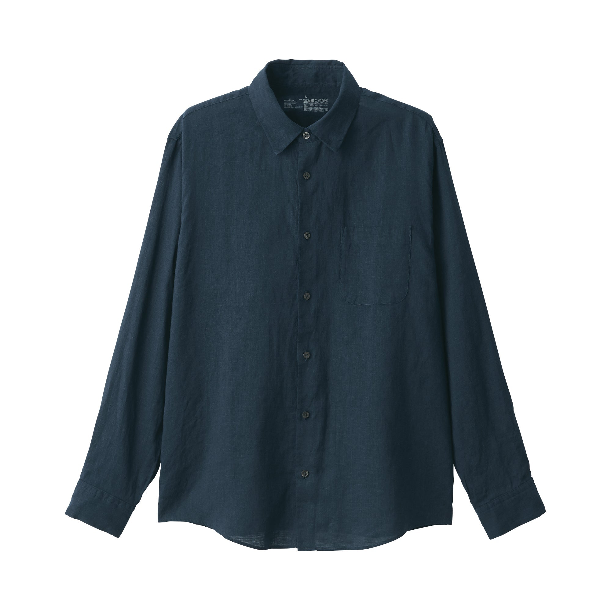 Men's Washed Linen Shirt