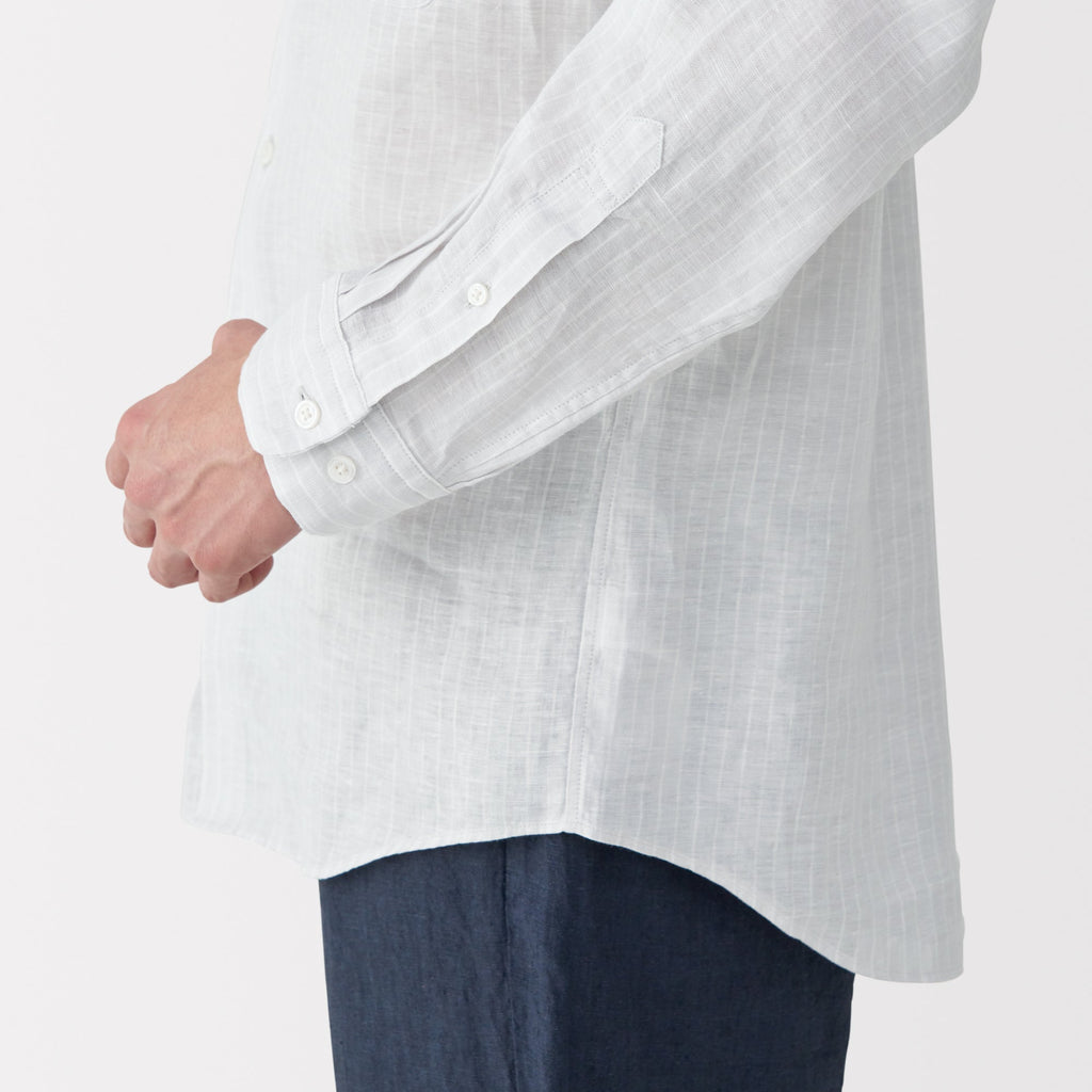 Men's Washed Linen Shirt