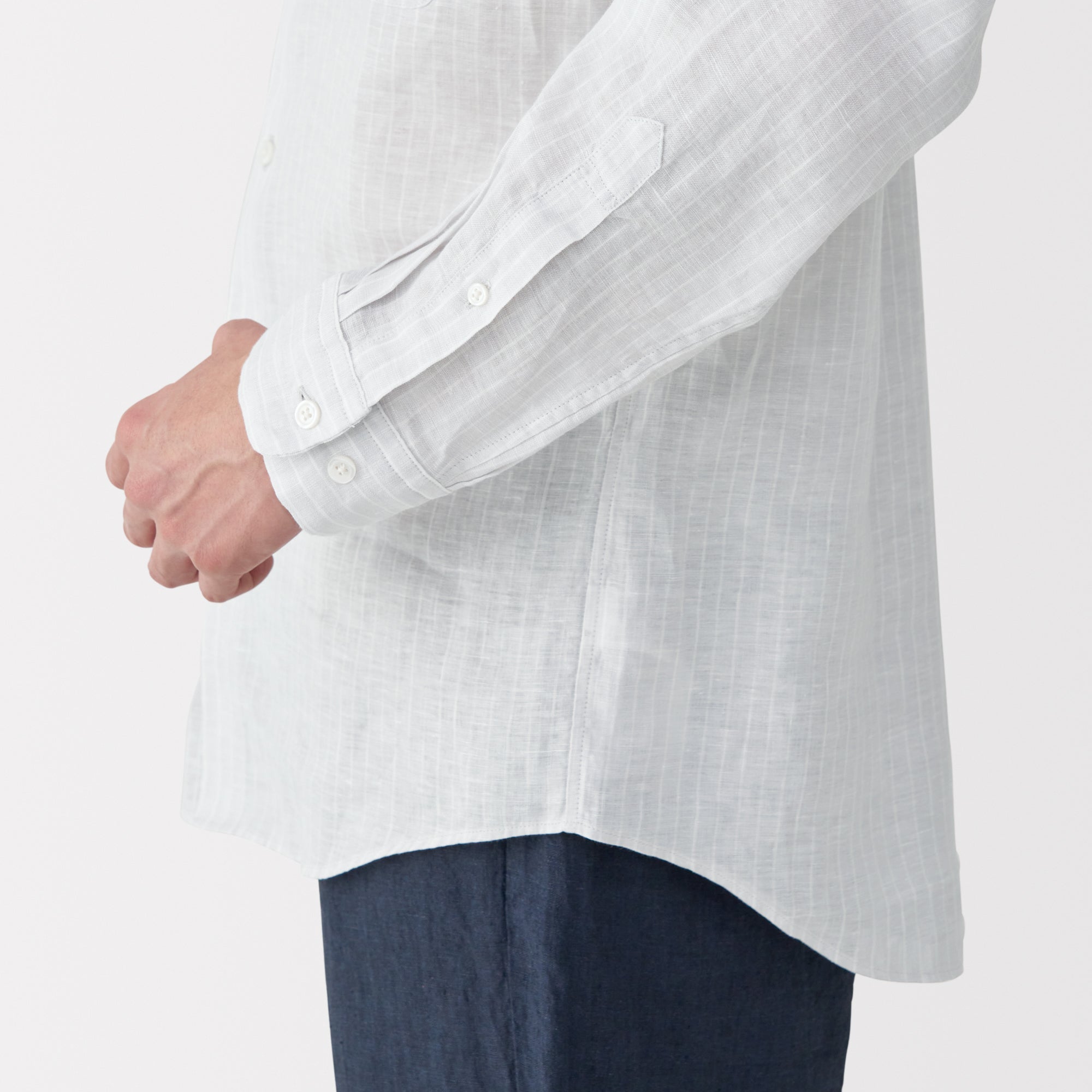 Men's Washed Linen Shirt