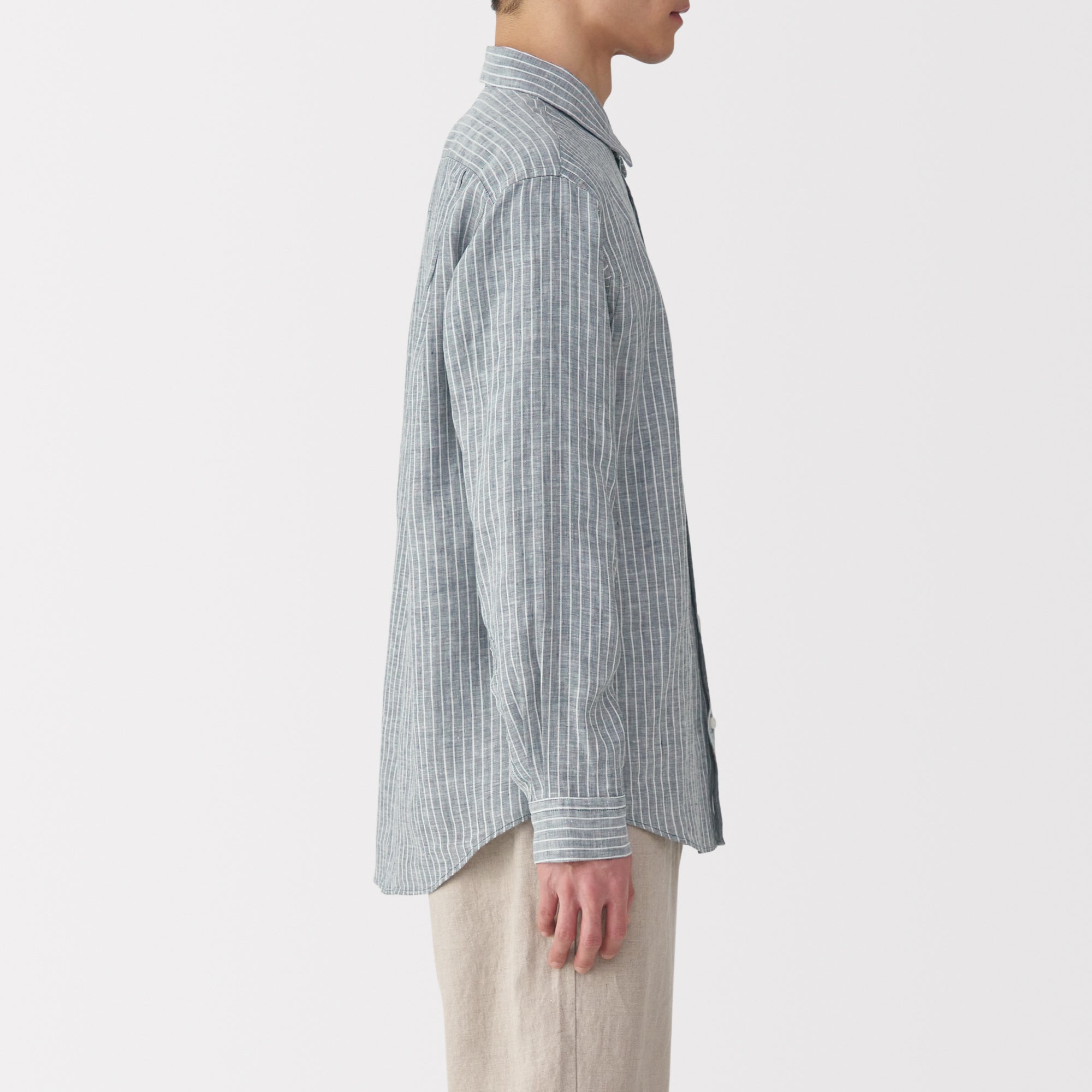 Men's Washed Linen Shirt