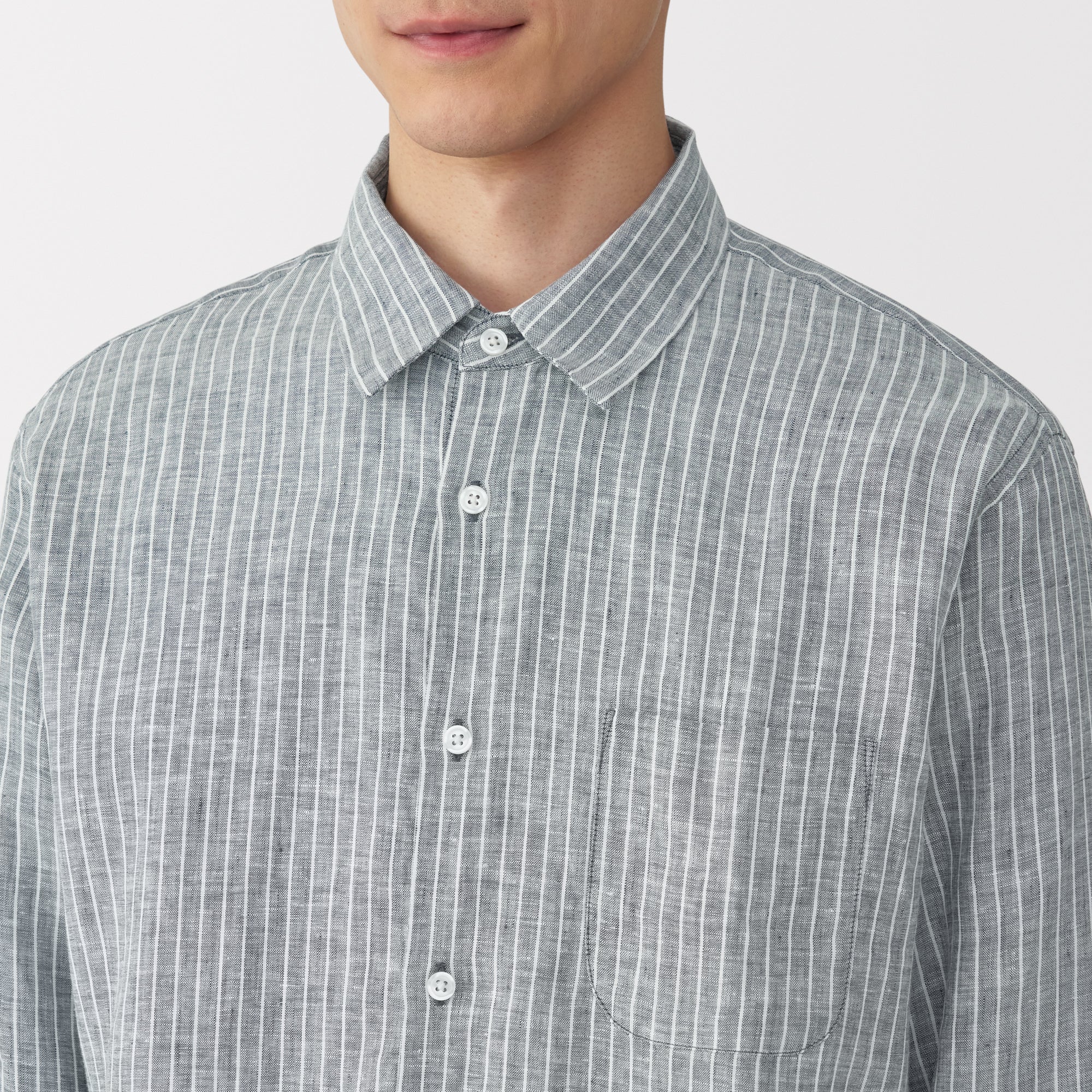 Men's Washed Linen Shirt