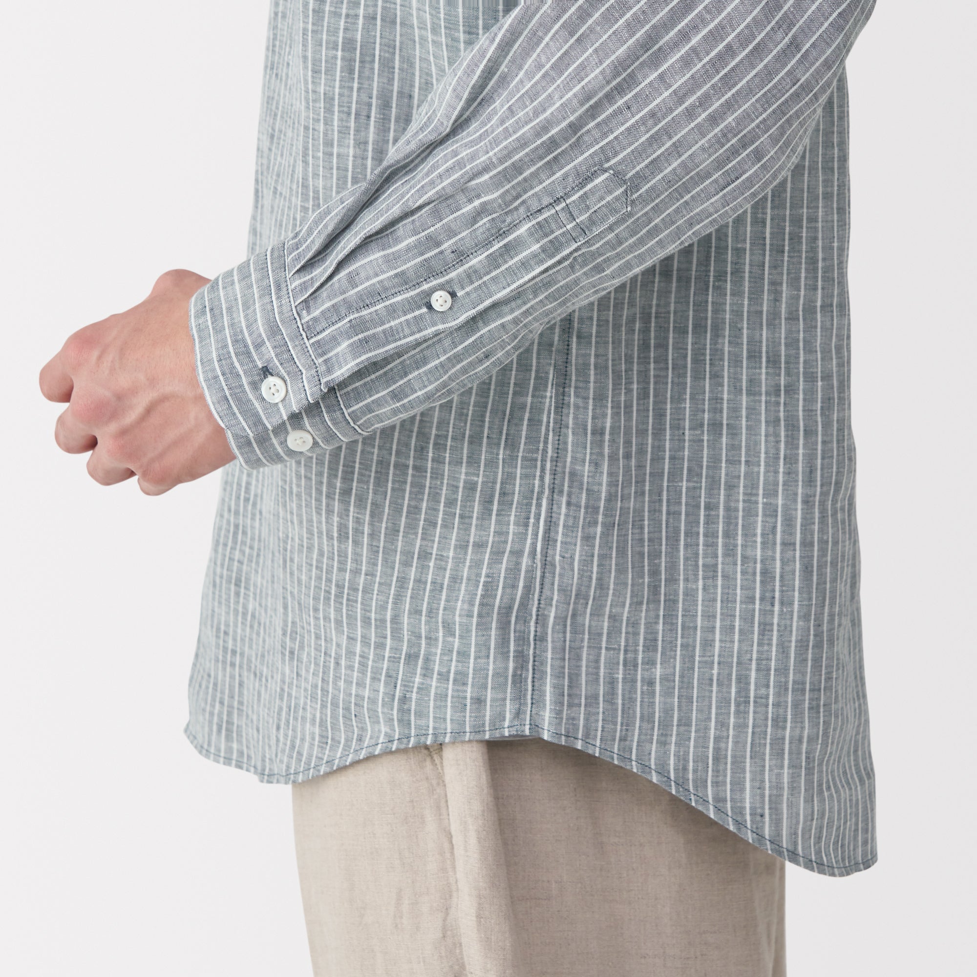 Men's Washed Linen Shirt