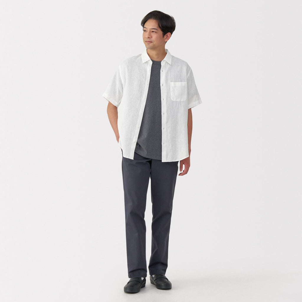 Men's Washed Linen Shirt