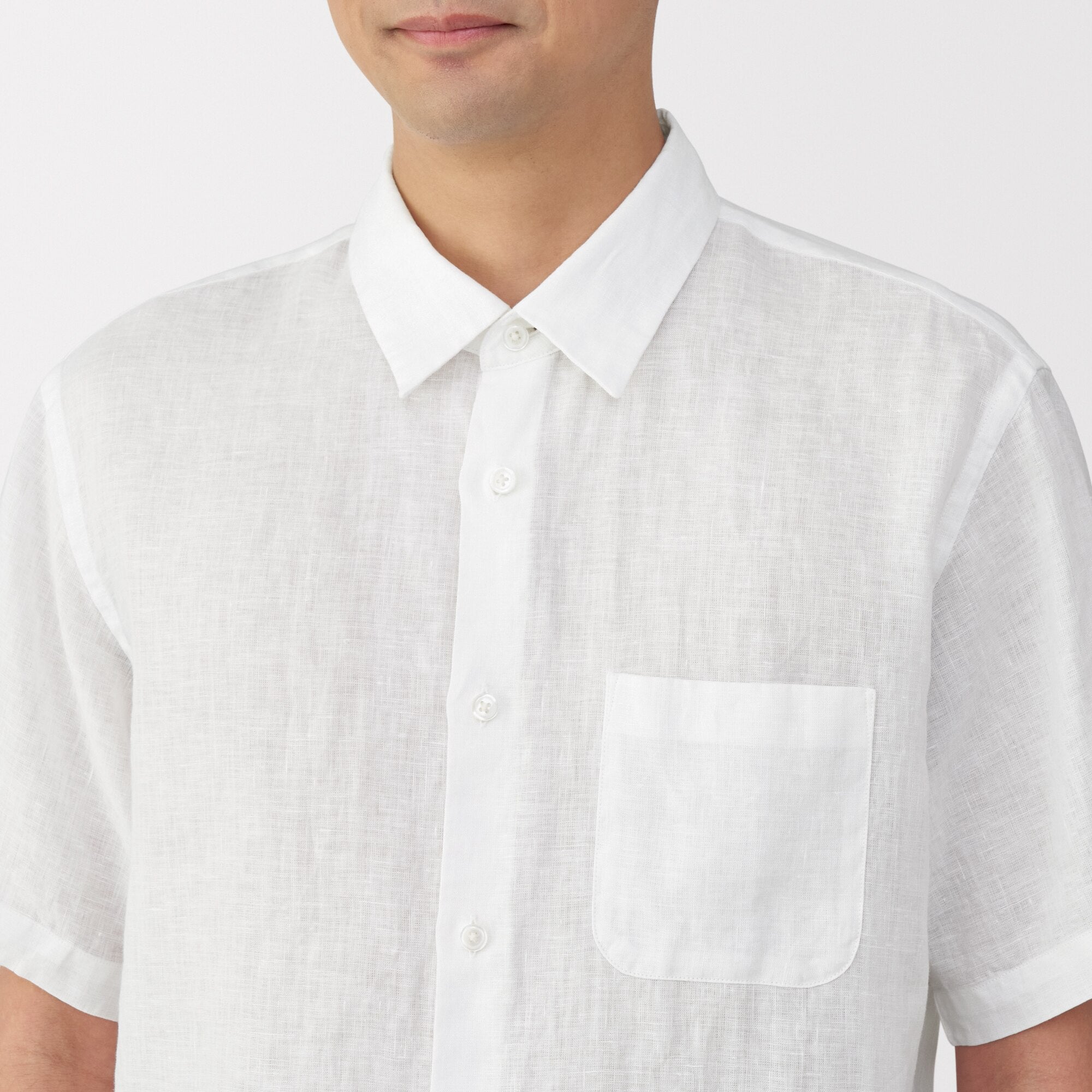 Men's Washed Linen Shirt