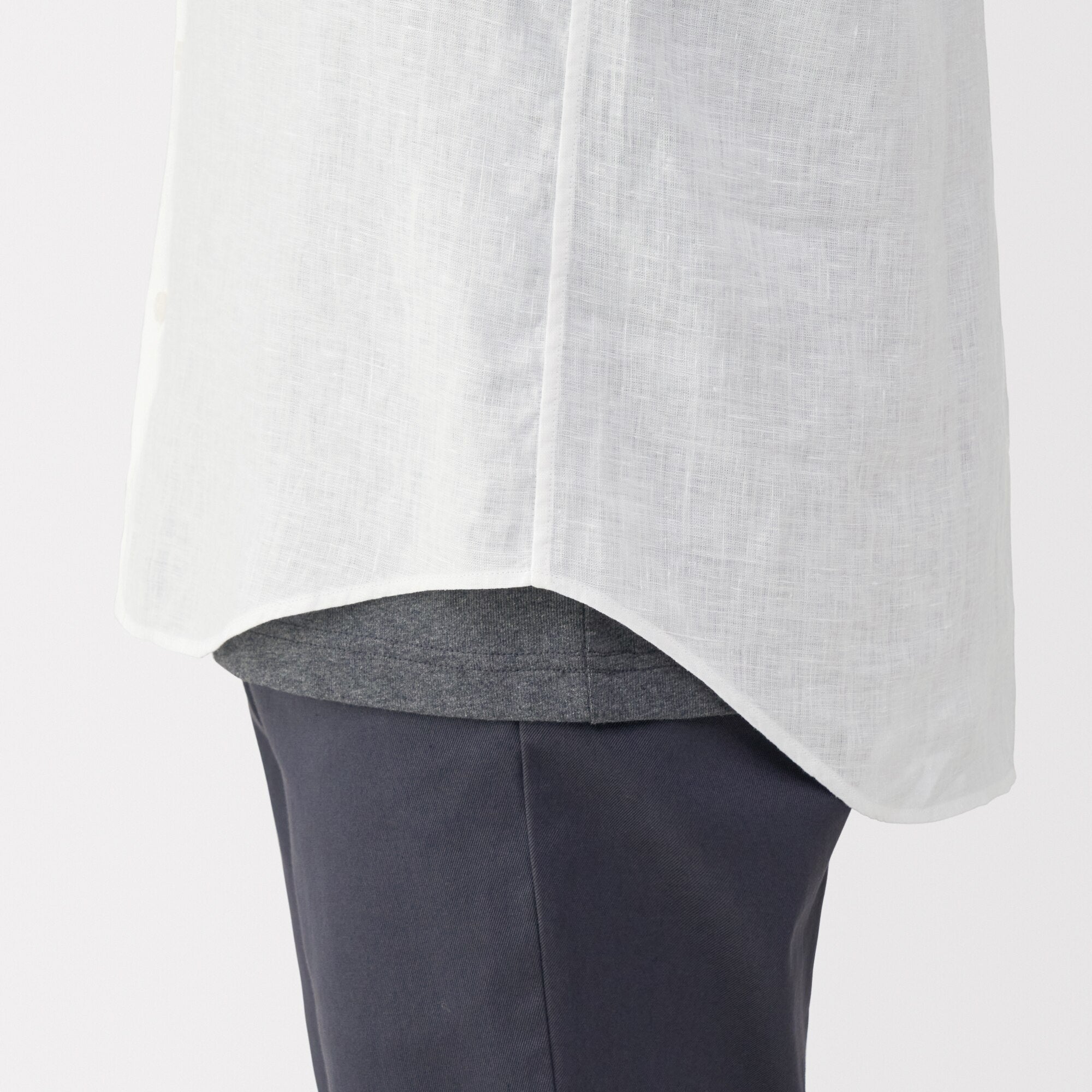 Men's Washed Linen Shirt