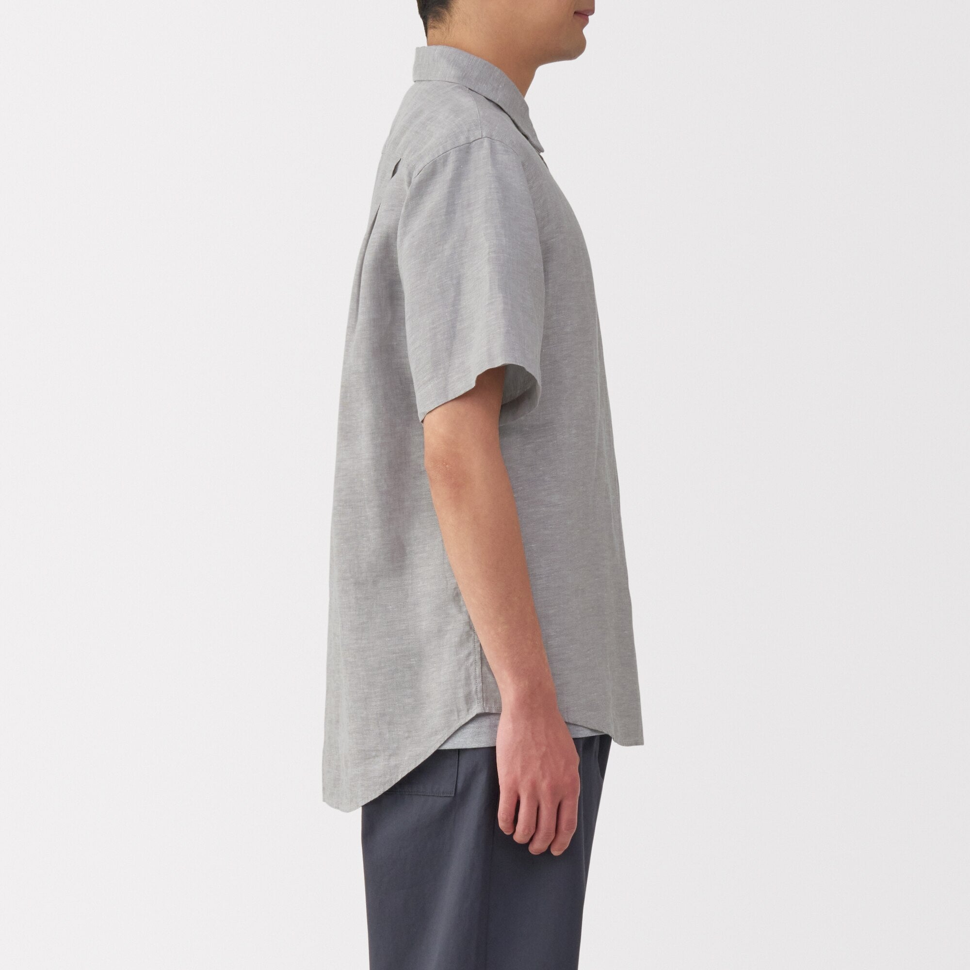 Men's Washed Linen Shirt