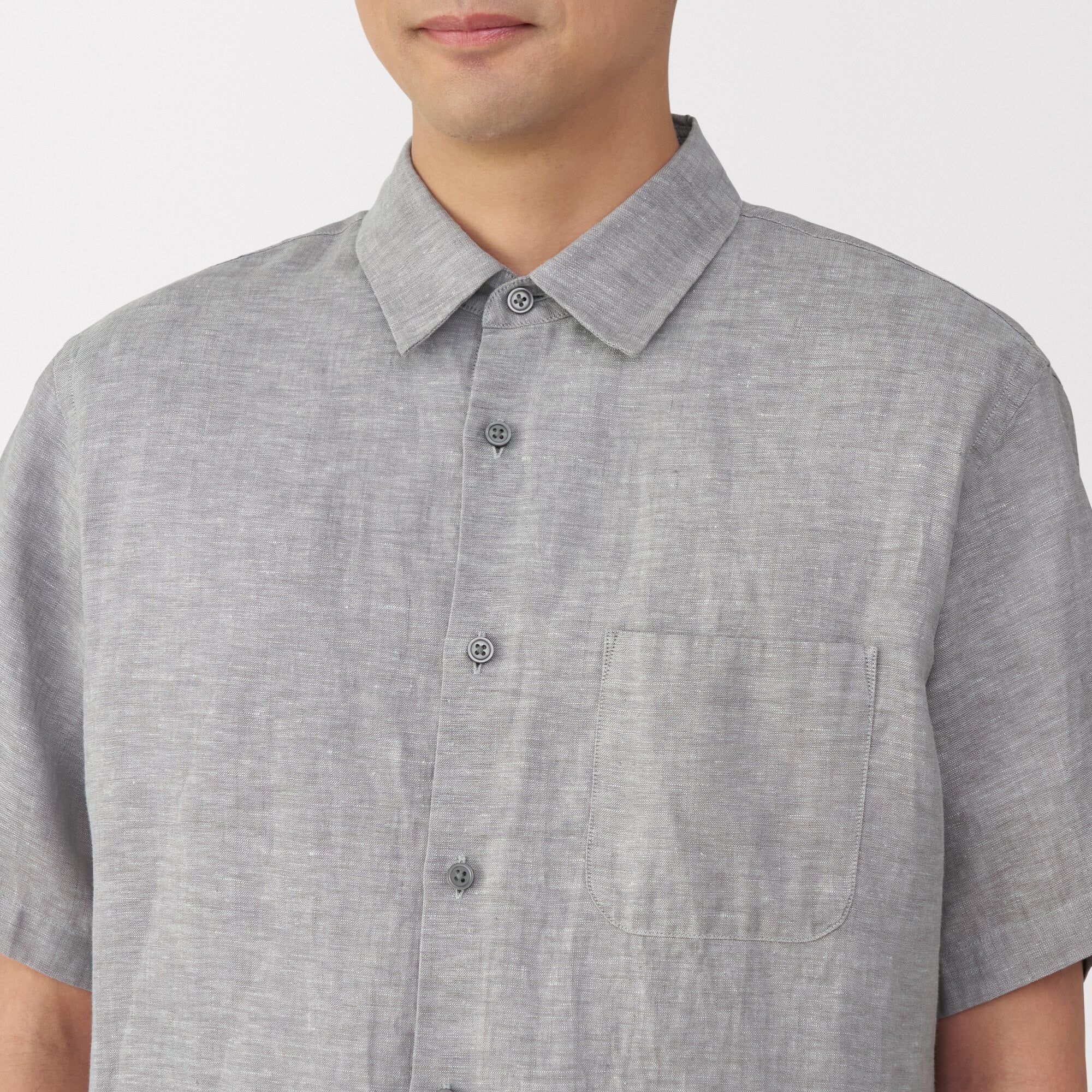 Men's Washed Linen Shirt