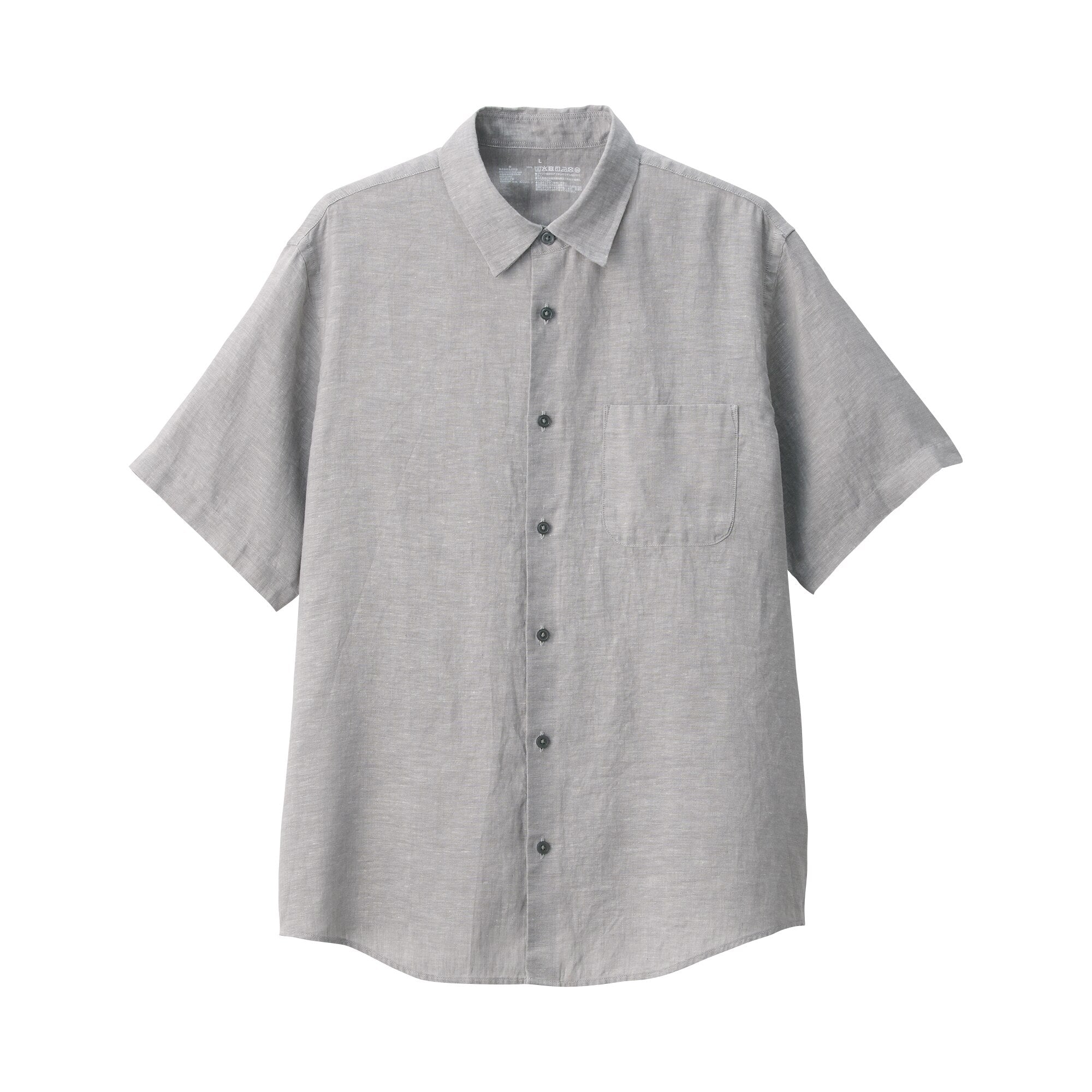 Men's Washed Linen Shirt