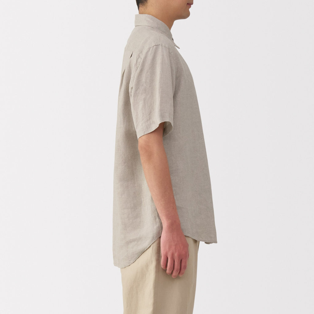 Men's Washed Linen Shirt
