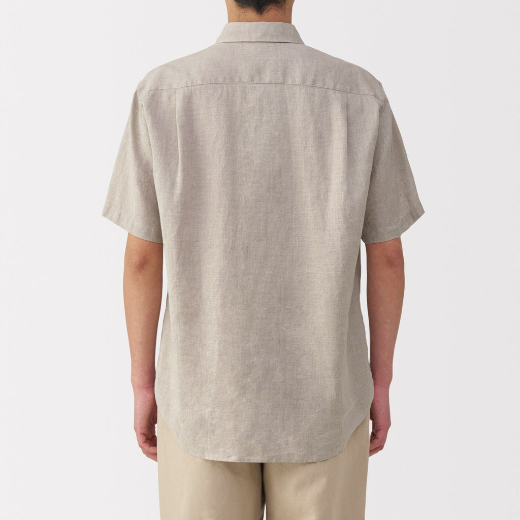 Men's Washed Linen Shirt