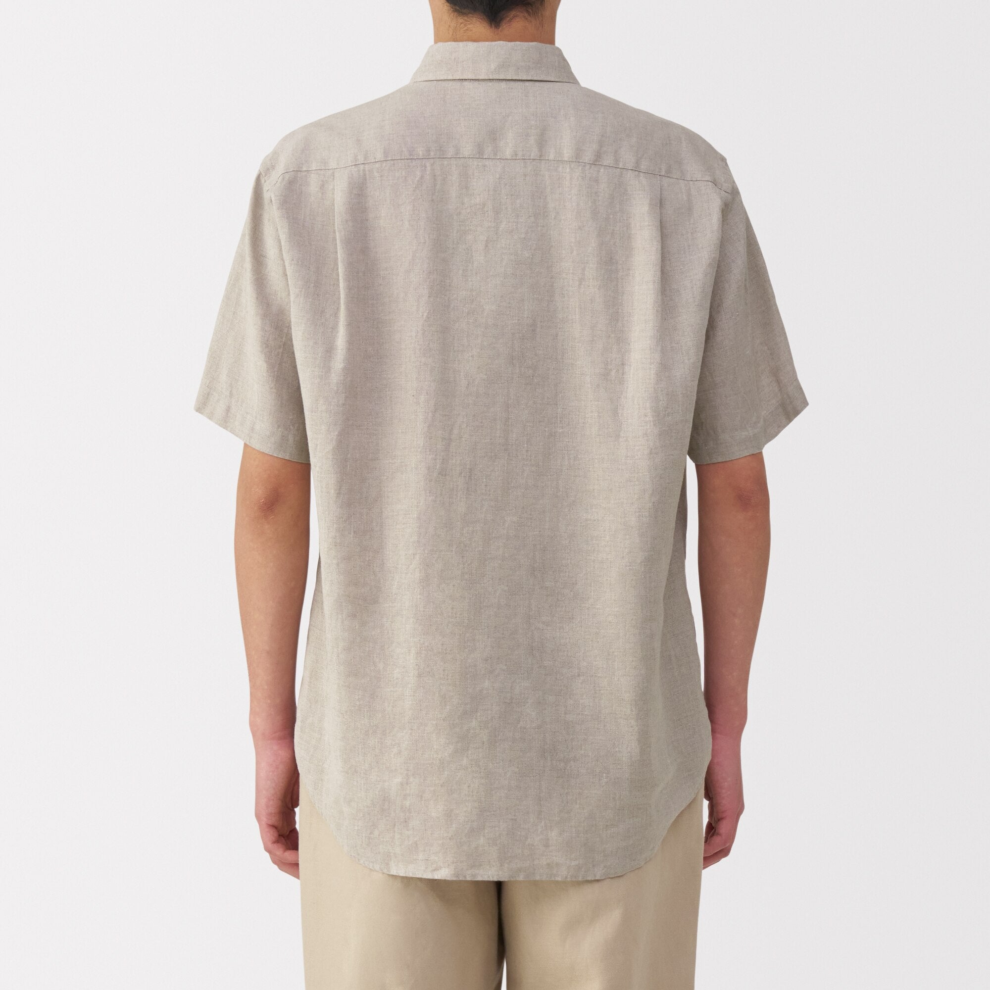 Men's Washed Linen Shirt